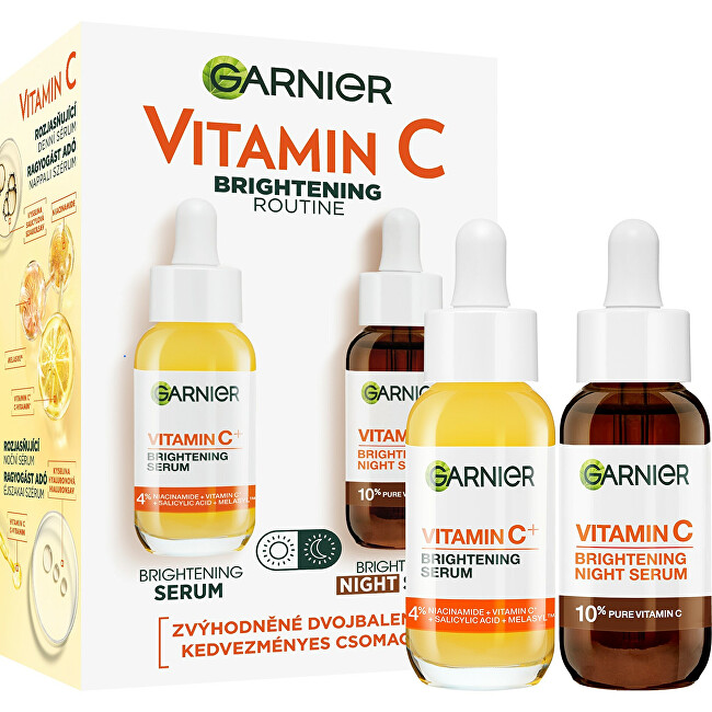 Garnier Vitamin C Brightening Routine Skincare Gift Set Moterims