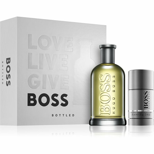 Hugo Boss Boss No. 6 Bottled - EDT 200 ml + solid deodorant 75 ml 200ml Boss No. 6 Bottled - EDT 200 ml + solid deodorant 75 ml Kvepalai Vyrams Rinkinys
