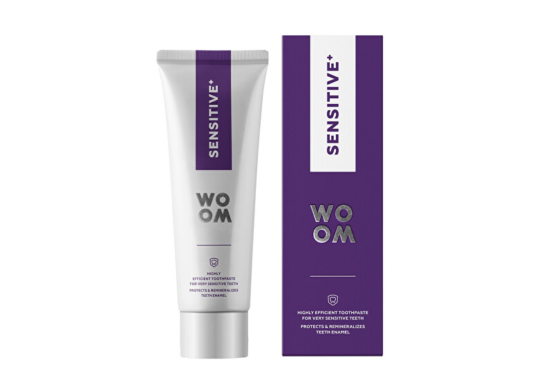 WOOM Toothpaste for sensitive teeth SENSITIVE + (Toothpaste) 75 ml 75ml Unisex