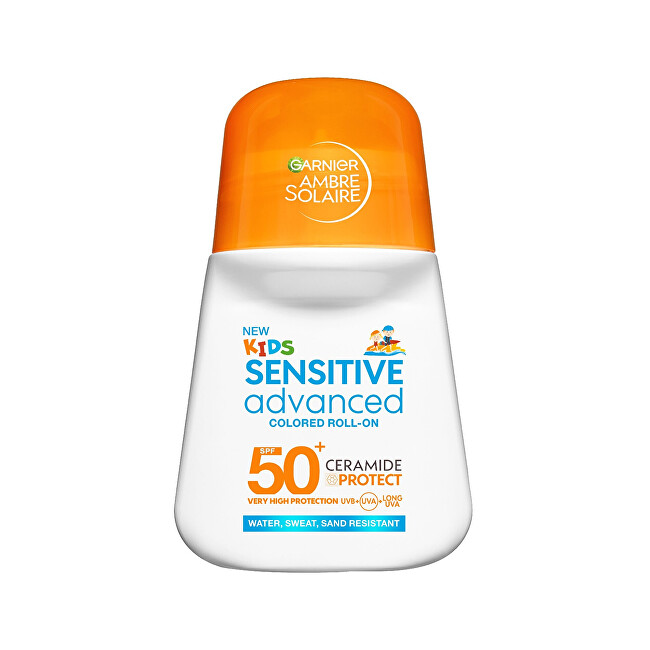 Garnier Sunscreen Lotion SPF 50+ Sensitive Advanced Colored Roll-On 50 ml 50ml Vaikams