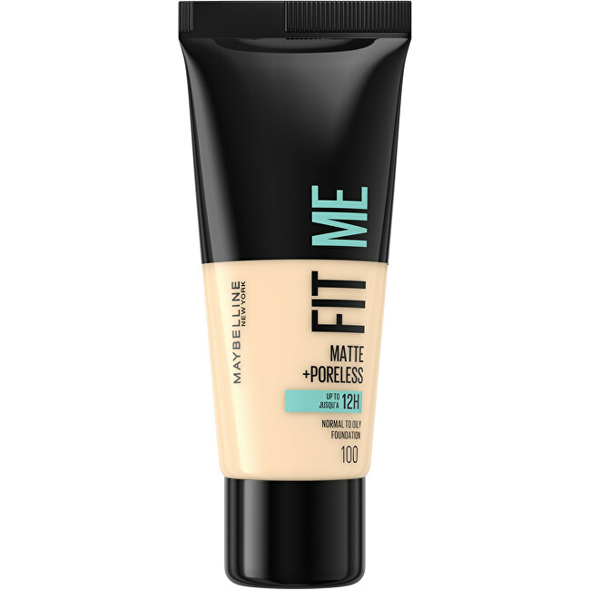 Maybelline Unifying makeup with Fit Me! (Matte & Poreless Make-Up) 30 ml 124 Soft Sand makiažo pagrindas