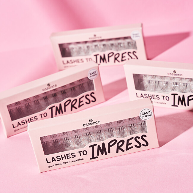 Essence Lashes To Impress 07 (Bundled Single Lashes) blakstienų tu&scaron;as