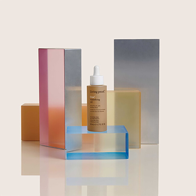 Living Proof No Frizz Anti-Frizz Hair Oil (Vanishing Oil) 50 ml 50ml atstatomoji plaukų priežiūros priemonė