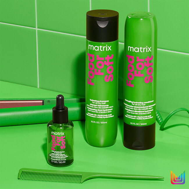 Matrix Food For Soft Hydra Hair Mask (Rich Hydra ting Treatment Mask) 500ml atstatomoji plaukų priežiūros priemonė