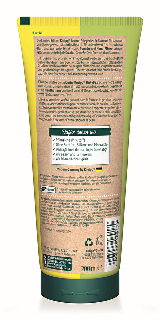 Kneipp Summer Flirt shower gel (Shower Gel) 200 ml 200ml Moterims