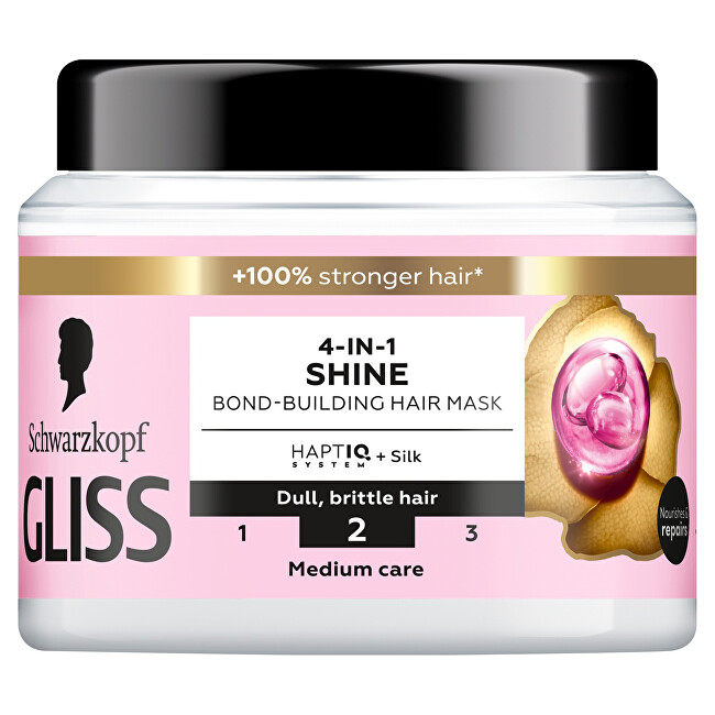 Schwarzkopf Gliss Shine Plaukų kaukė Moterims