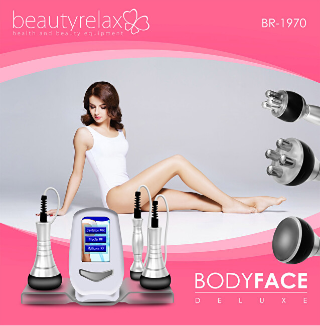 BeautyRelax Aesthetic multifunctional device Body face Deluxe prietaisas masažui