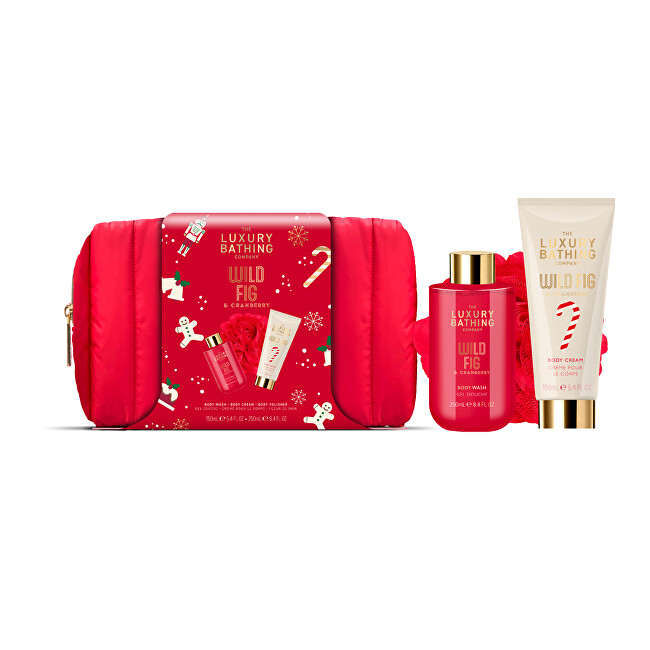 Grace Cole Gift set for body care in a bag Fig & Cranberry 3 pcs Vonios ir du&scaron;o priemonė Moterims