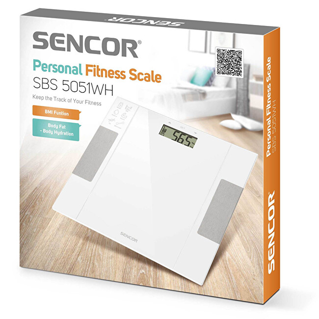 Sencor Personal fitness scale SBS 5051WH Unisex