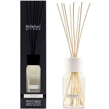 Millefiori Milano Aroma diffuser Natura l White musk 250 ml 250ml Kvapų difuzorius ir purškiklis