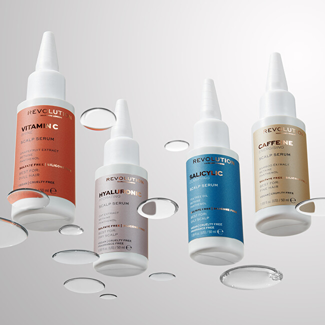 Revolution Haircare Salicylic cleaning hair serum ( Clarify ing Scalp Serum) 50 ml 50ml atstatomoji plaukų priežiūros priemonė