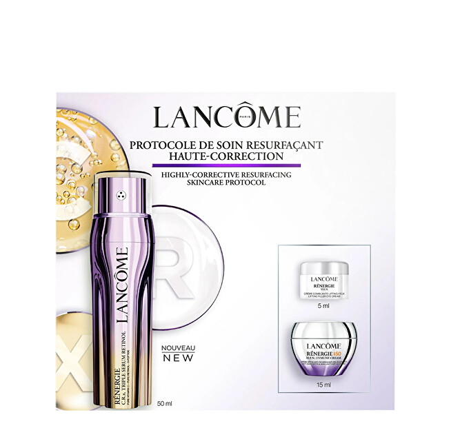Lancome Renergie Retinol Routine Set Gift Set vietinės priežiūros priemonė