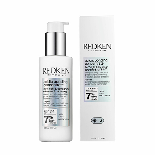 Redken Intensive day and night serum for restoring damaged hair Acidic Bonding Concentrate (24/7 Night & Day Serum) 100ml Moterims