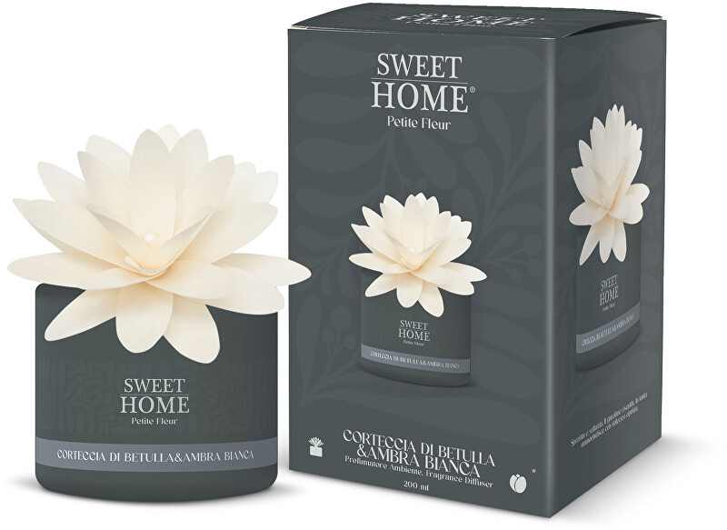 Sweet Home Collection Aroma diffuser Birch Bark & White Amber 200 ml 200ml Kvapas namams su lazdelėmis