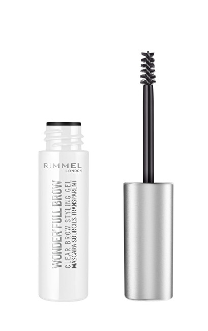 Rimmel Long-lasting eyebrow gel Wonder`Fulll Brow (Clear Brow Styling Gel) 4.5 ml 4.5ml Moterims