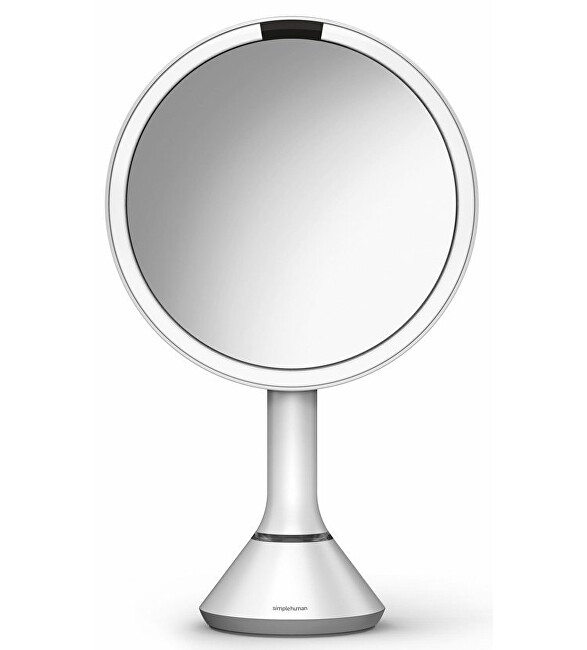 Simplehuman Mirror with touch control of light intensity Dual Light white Moterims