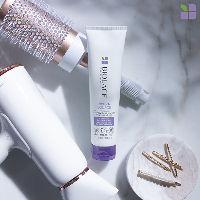 Biolage Thermal protection shaping hair cream Hydra Source (Blow Dry Shaping Lotion) 150 ml 150ml plaukų apsauga nuo kar&scaron;čio