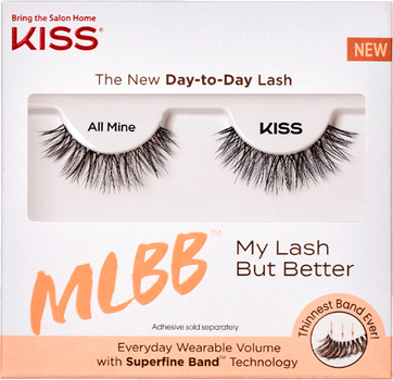 Kiss False eyelashes for natural volume My Lash But Better 04 Moterims