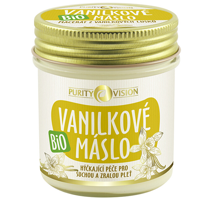 Purity Vision Organic Vanilla Butter 120 ml 120ml Moterims