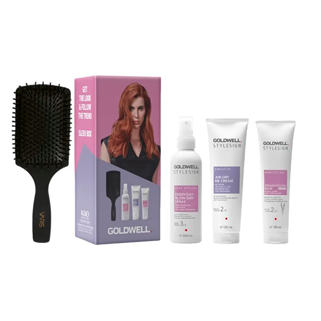 Goldwell Sleek Box Gift Set plaukų apsauga nuo kar&scaron;čio