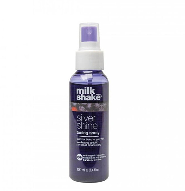 Milk Shake Silver Shine Toning Spray 100 ml 100ml &scaron;ampūnas