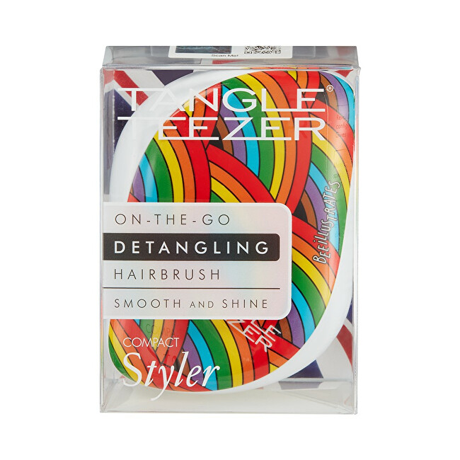 Tangle Teezer Rainbow Galore Professional Hair Brush (Compact Style r) plaukų šepetys