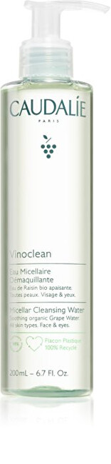 Caudalie Micellar Cleansing Water for face and eyes Vinoclean (Micellar Clean sing Water) 200 ml 200ml Moterims
