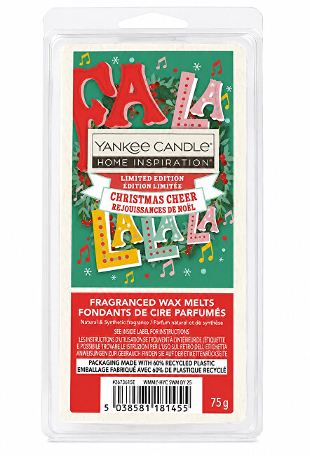 Yankee Candle Scented wax Fa La La La La Wax Melts 75 g Kvapusis va&scaron;kas