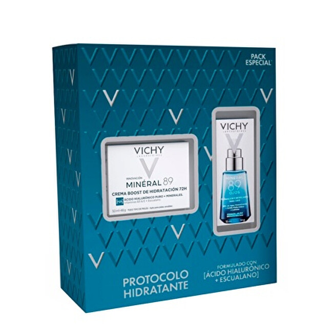 Vichy Mineral 89 Hydration Routine Set - D&aacute;rkov&aacute; sada Drėkinamasis veido kremas Moterims