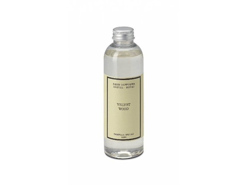 Cereria Moll&aacute; Replacement cartridge for Velvet Wood diffuser 200 ml 200ml Kvapas namams su lazdelėmis