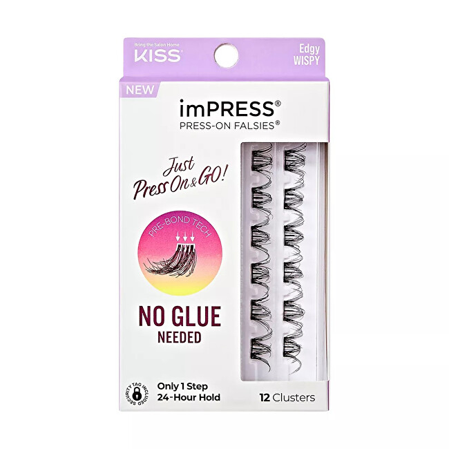 Kiss ImPRESS 09 Edgy Wispy Lashes Moterims
