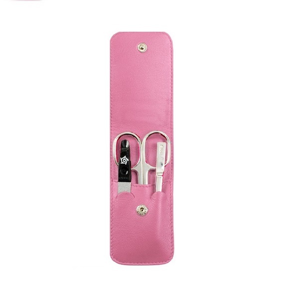 Pfeilring Solingen Manicure travel set 3 pieces pink Manikiūro priemonė