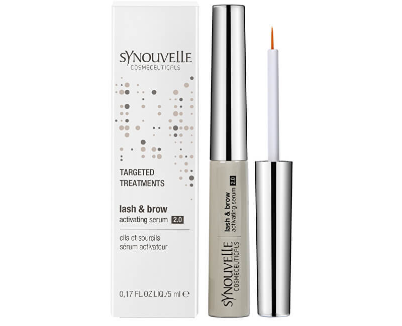 Synouvelle Cosmeceuticals Eyelash and eyebrow serum Sensitiv e Super-pep 5 ml 5ml antakių kosmetika