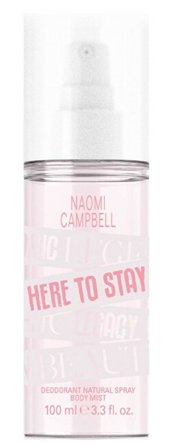 Naomi Campbell Here To Stay - deodorant ve spreji 100ml dezodorantas