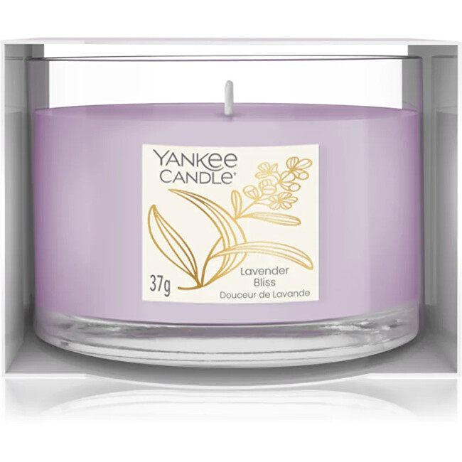 Yankee Candle Little Luxuries Lavender Bliss Glass Votive Candle Kvepianti žvakė Moterims