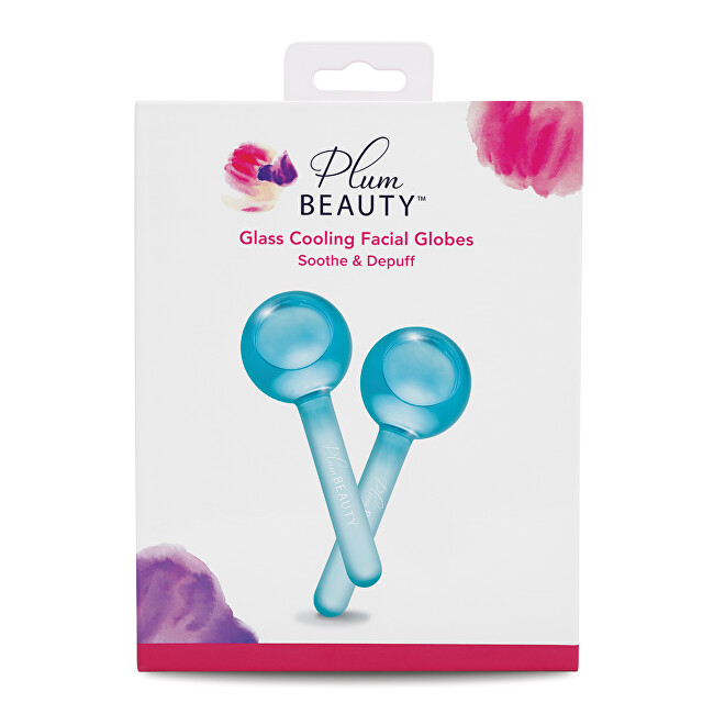 PlumBeauty Glass Cooling Facial Globes vietinės priežiūros priemonė