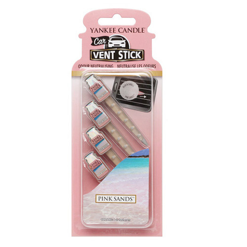 Yankee Candle Pink Sands Scented Car Pins 4 pcs namų kvapas