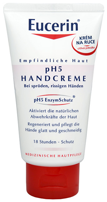 Eucerin Regenerating Hand Cream for Sensitive Skin pH5 75 ml 75ml rankų kremas