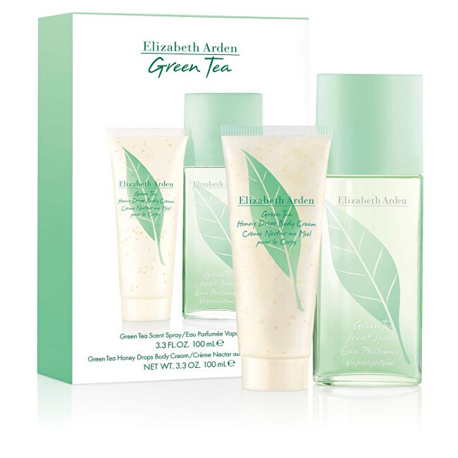 Elizabeth Arden Green Tea - EDT 100 ml + tělov&yacute; kr&eacute;m 100 ml 100ml Green Tea - EDT 100 ml + tělov&yacute; kr&eacute;m 100 ml Moterims Rinkinys