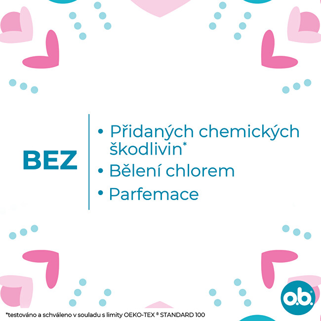 o.b. Original Super tampons 32 pcs Intymios higienos priemonė