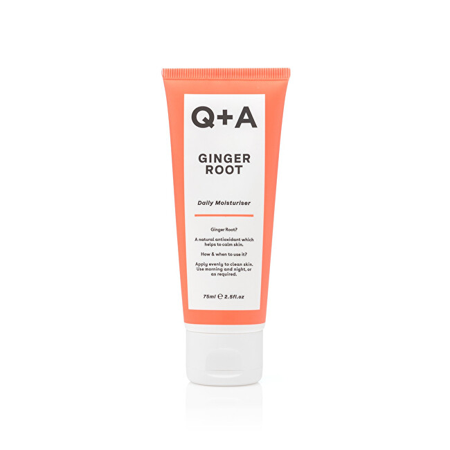 Q+A Moisturizing skin ginger cream (Daily Moisturizer) 75 ml 75ml