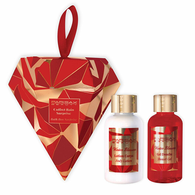 Parisax Gift diamond box for the Magnolia tree (Bath Box Surprise) 2 pcs Moterims