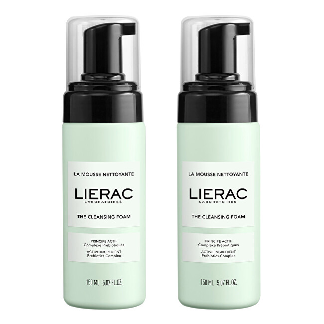 Lierac Set of cleansing foams for the face (The Cleansing Foam) 2 x 150 ml 150ml Moterims