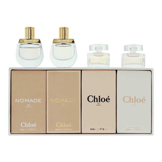 Chloe Miniatury Chlo&eacute; - Chlo&eacute; EDP 5 ml + Chlo&eacute; EDT 5 ml + Nomade EDP 5 ml + Nomade EDT 5 ml 5ml Moterims