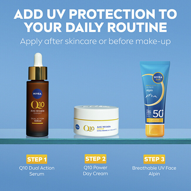Nivea Sunscreen SPF 50+ Alpin UV Face Cream 40 ml 40ml Unisex