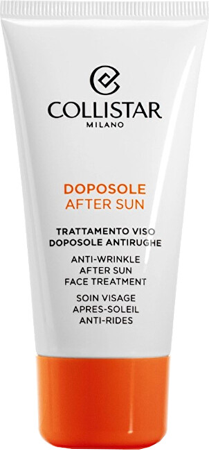 Collistar Anti-Wrinkle Aftr Sun (Face Treatment) After-Sun Cream 50 ml 50ml Moterims Collistar Anti-Wrinkle Aftr Sun (Face Treatment) After-Sun Cream 50 ml 50ml Moterims