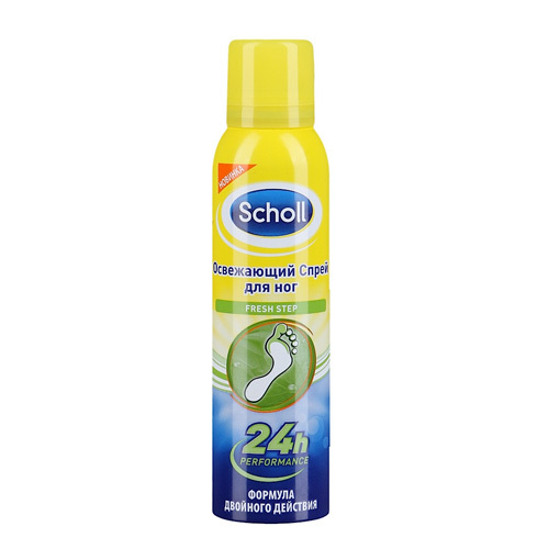 Scholl Foot Deodorant Spray Fresh Step 150 ml 150ml Unisex