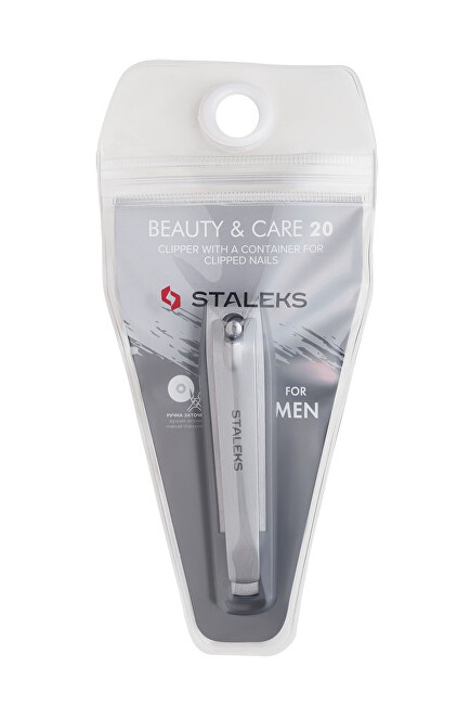 STALEKS Nail clippers with a container Beauty & Care 20 (Clipper With a Container For Clipped Nails) Manikiūro priemonė