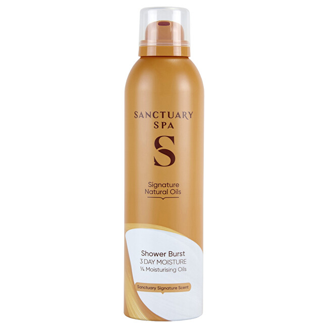 Sanctuary Spa Shower foam with natural oils Shower Burst Vonios ir du&scaron;o priemonė Moterims