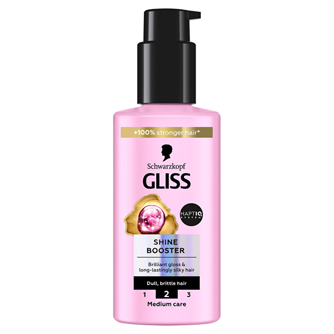 Gliss Kur Leave-in hair serum Shine Booster 100 ml 100ml nenuplaunama plaukų priežiūros priemonė